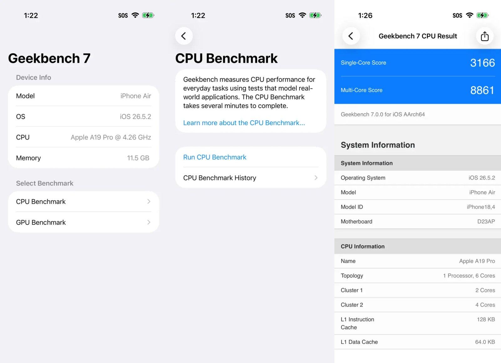geekbench 7 capture app ipa iphone