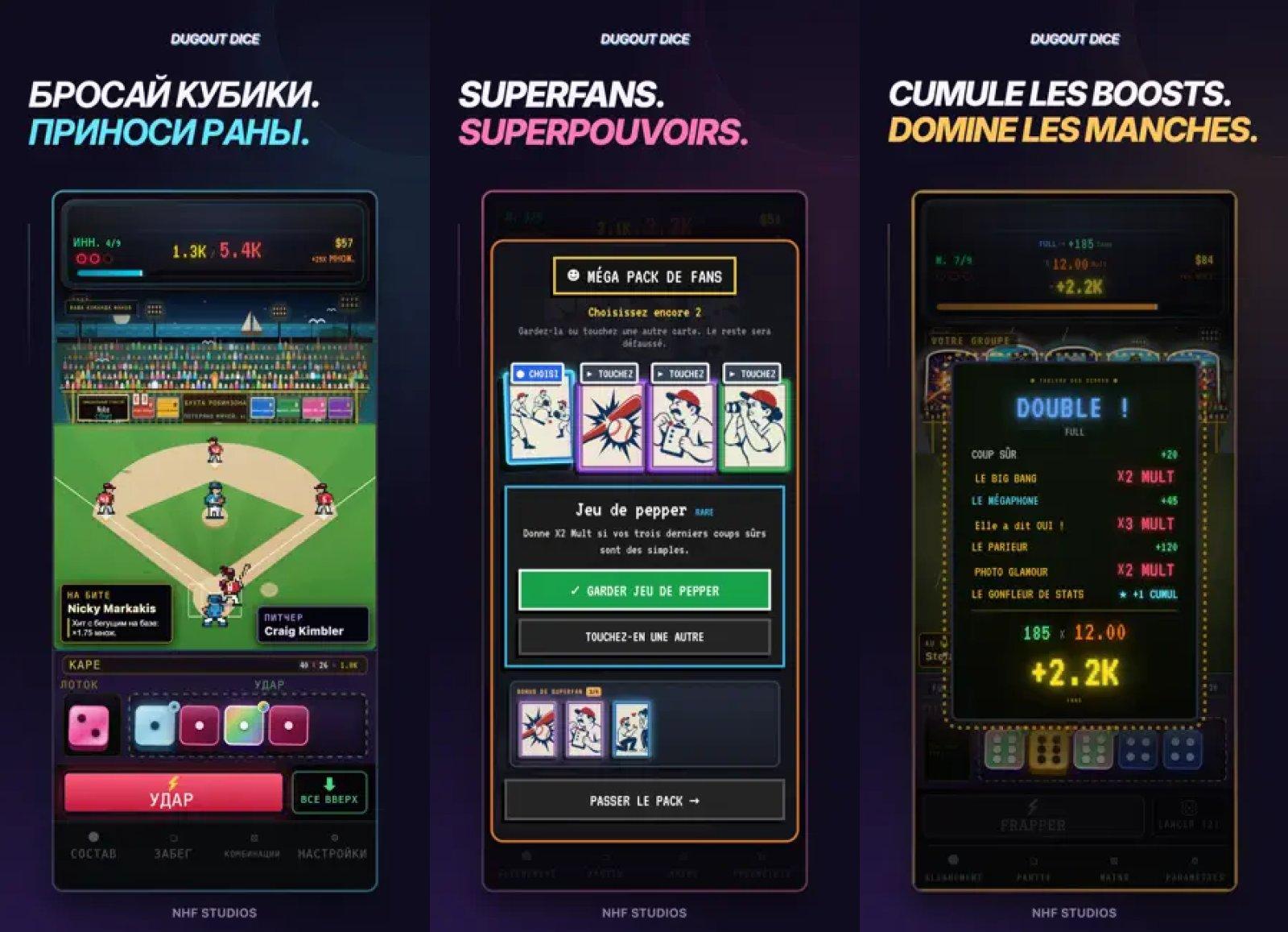 dugout dice capture jeu ipa iphone ipad