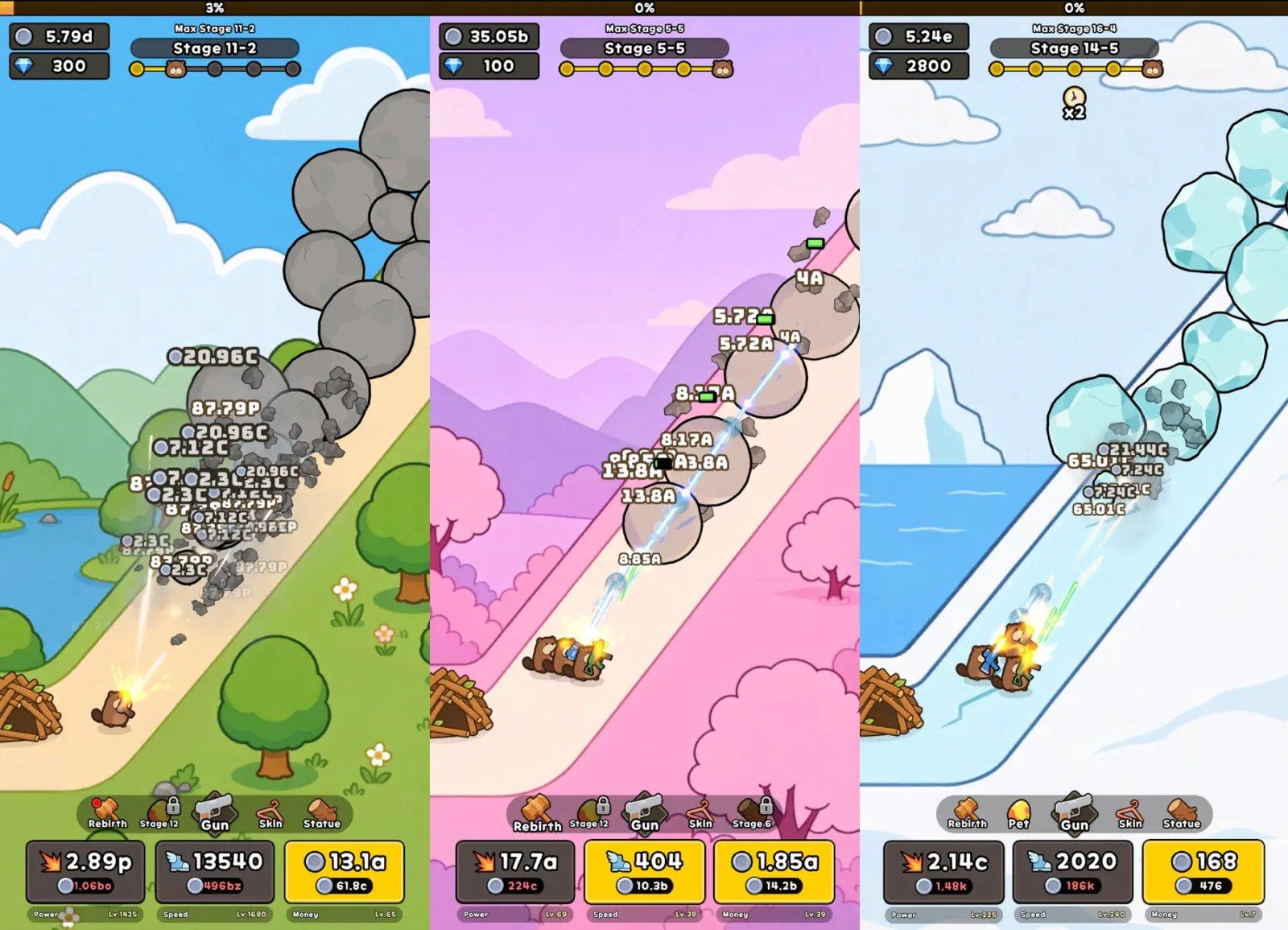 rumble beavers capture jeu ipa iphone ipad