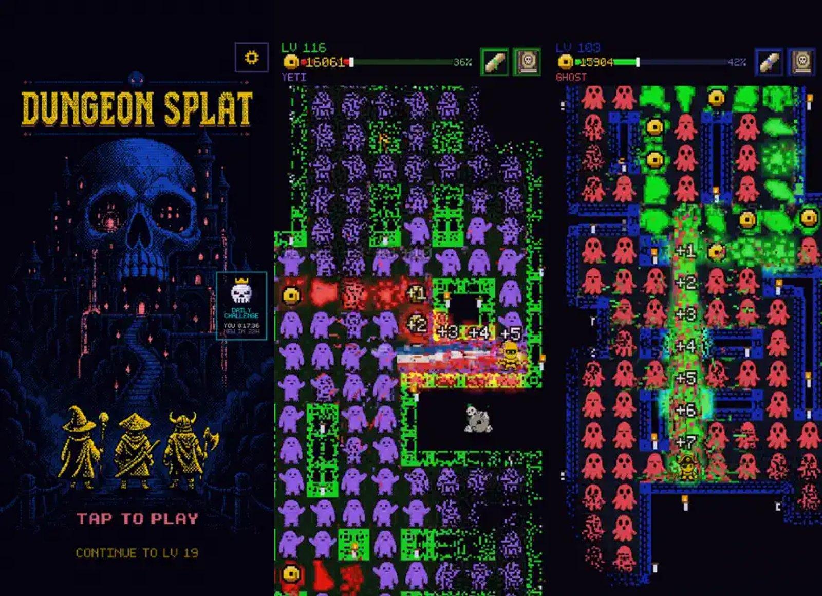 dungeon splat capture jeu ipa iphone ipad