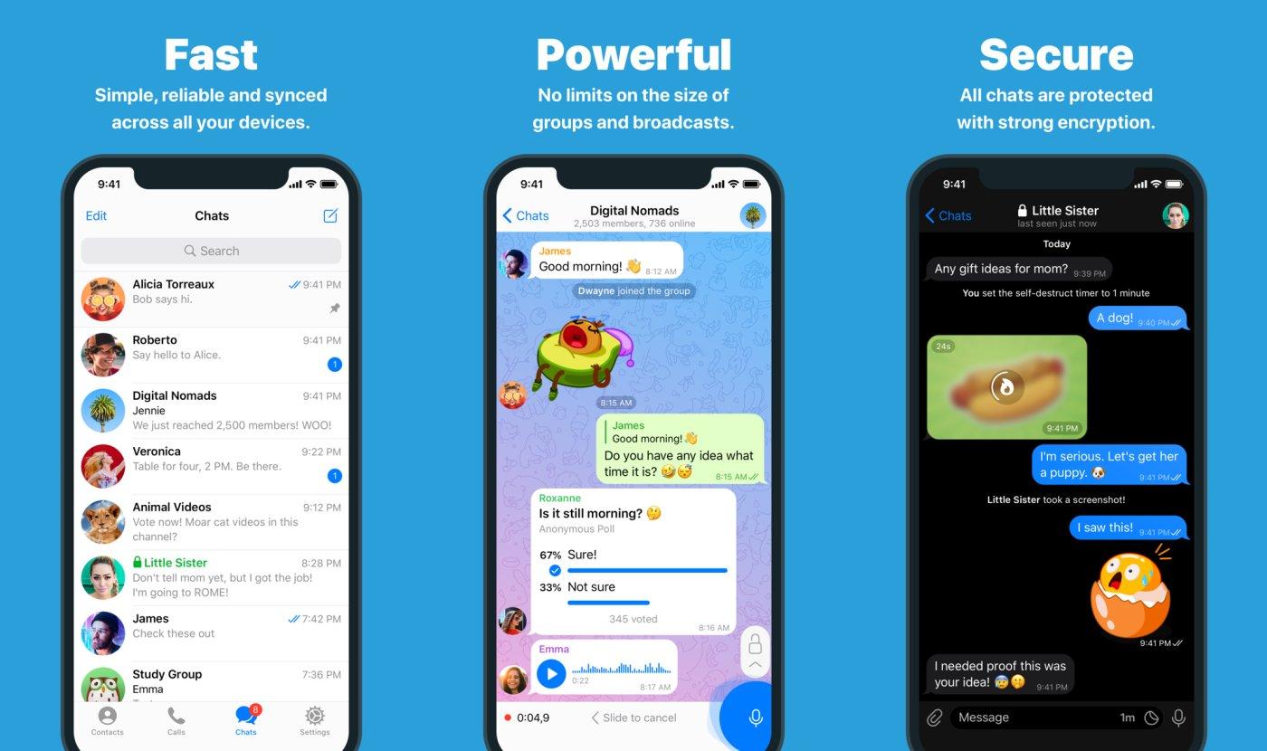 iphone telegram app