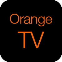 orange tv icon