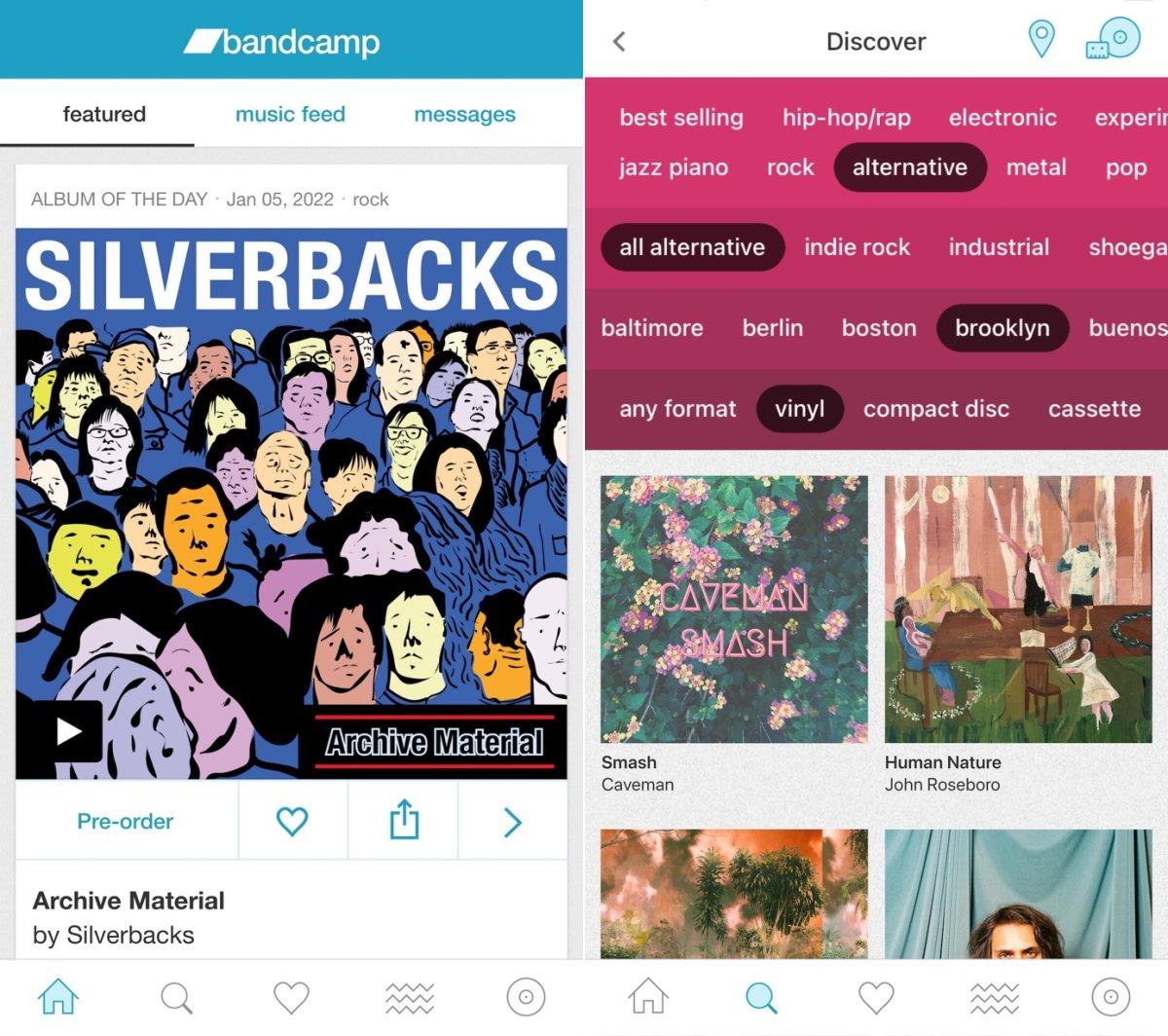 bandcamp capture app ipa iphone