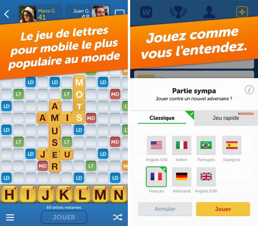 Mots entre Amis : le jeu façon Scrabble compatible iMessage et Apple Watch  - iPhoneSoft