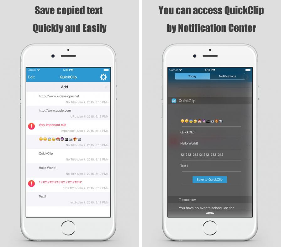 clipboard-manager-quickclip ipa clipboard-manager-quickclip ipa
