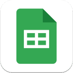 google sheets icone app ipa iphone ipad