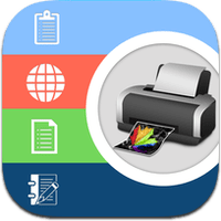 printer for ms office document icon