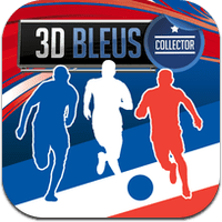 3d bleus collector icon