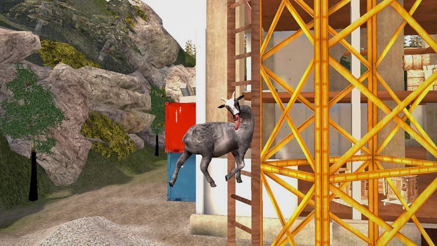 Test De Goat Simulator Pour Iphone Et Ipad Iphone Soft