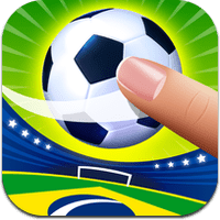 flick soccer brazil icon