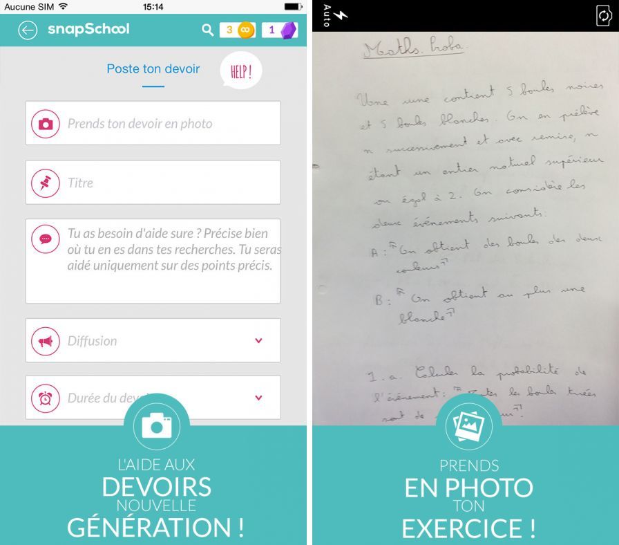 SnapSchool Le R seau Social Pour Faire Ses Devoirs Passe En V2 0 SnapSchool Le R seau Social Pour Faire Ses Devoirs Passe En V2 0