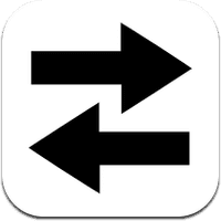 swipe the arrows icon