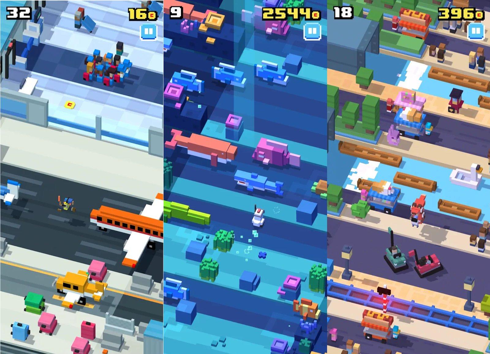 crossy road capture jeu ipa iphone