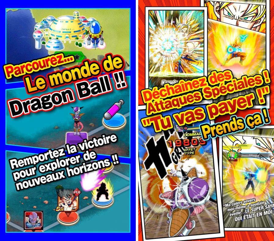 Dragon Ball Z Dokkan Battle Bastonne Sur IPhone Et IPad - IPhoneSoft