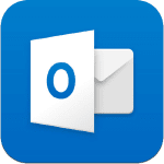 microsoft outlook email et cal icon