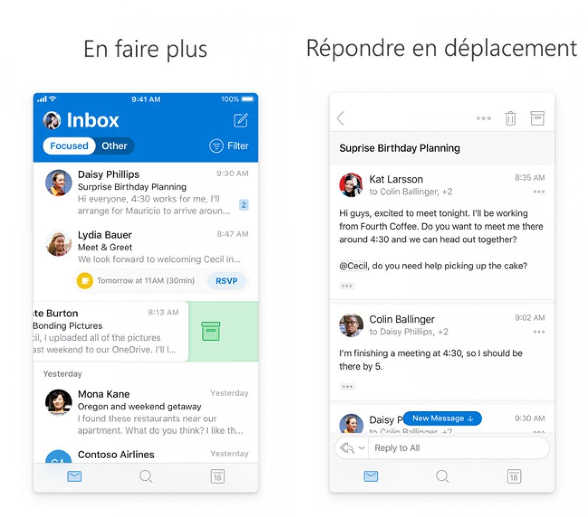 Outlook iphone не загружает письма