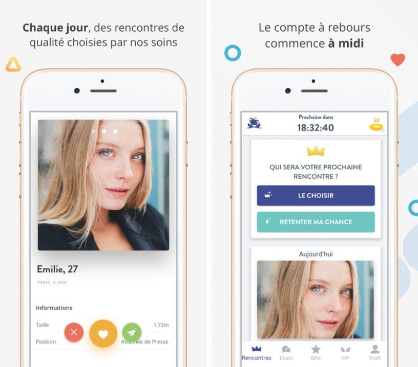 application iphone rencontre gratuit