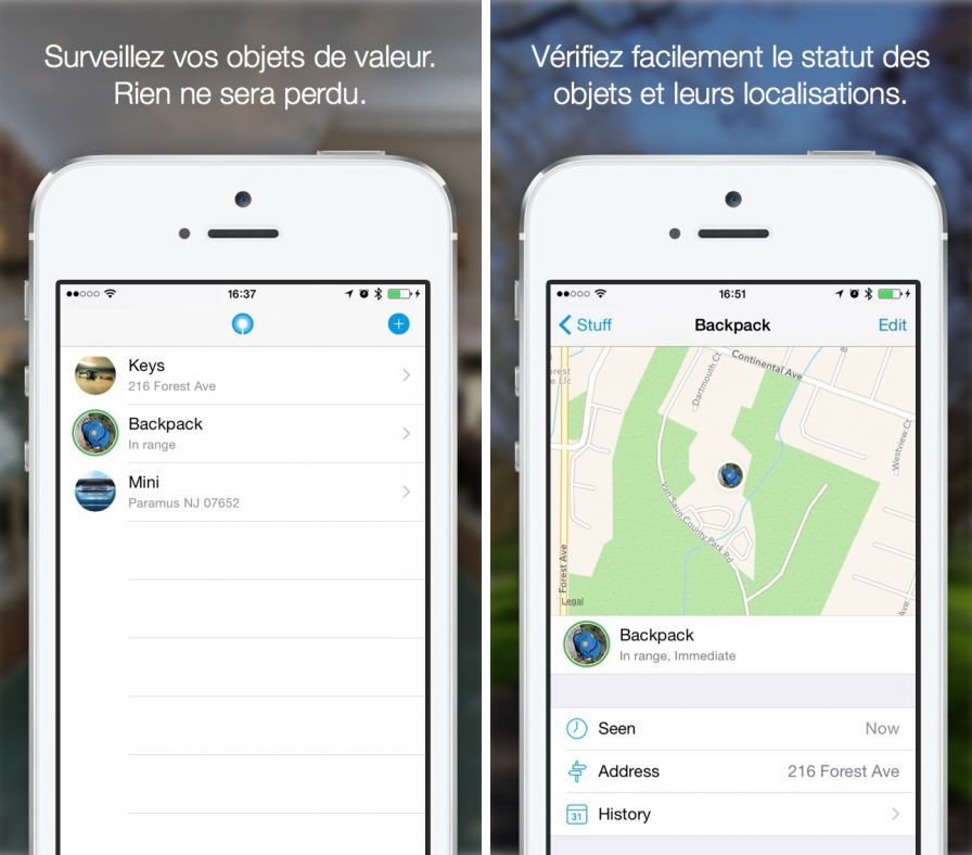 Find My Stuff : une app pour ne plus rien perdre - iPhoneSoft