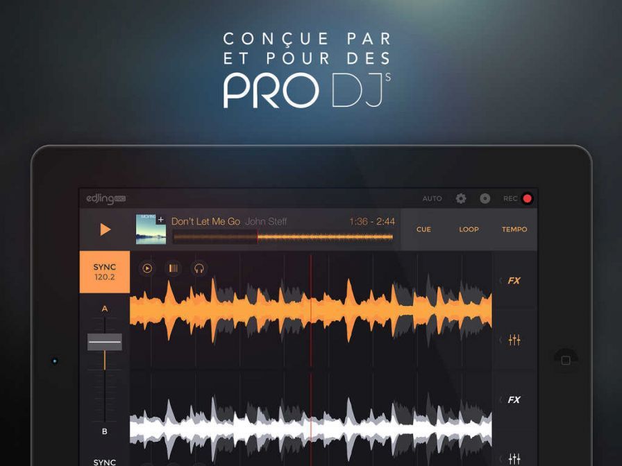 edjing-pro-platines-dj-mixez-d ipa