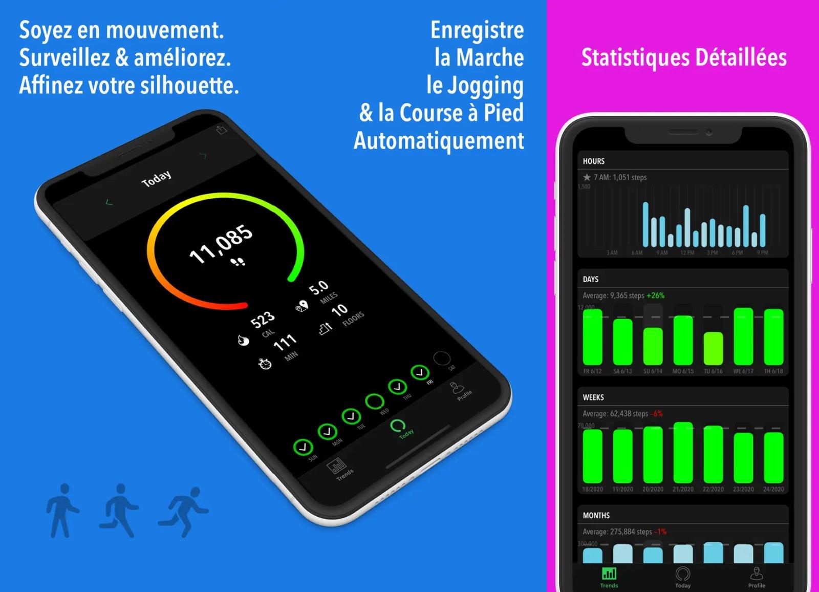 activitytracker pedometre capture app ipa iphone