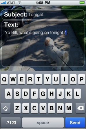Email And Walk : Ecrire un mail en marchant sans tomber