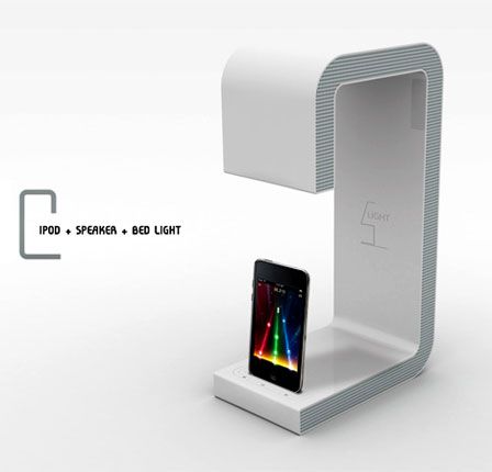 Ipod Speaker Bed Light