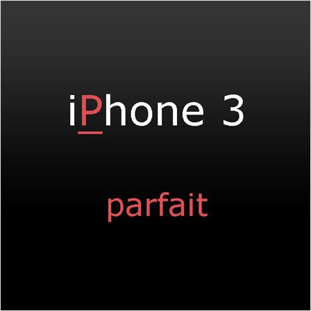 iPhone 3 le blog officiel ?