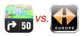 Comparatif GPS : Navigon et Sygic