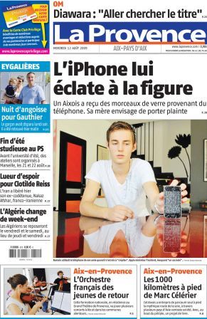 l'iPhone qui explose partout