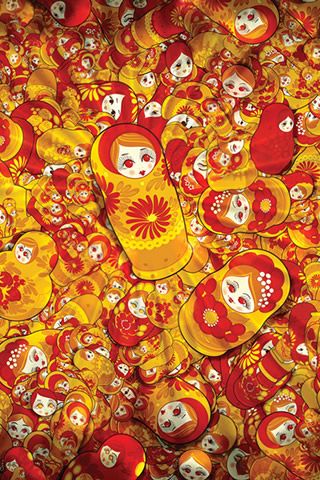Fond écran pour iPhone Poupée Russe