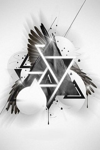 Fond écran pour iPhone abstrait