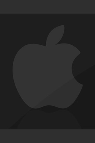 Fond écran pour iPhone Apple gris