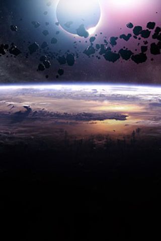 Fond écran pour iPhone eclipse