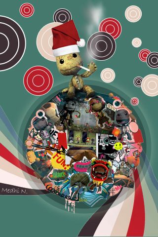Fond écran pour iPhone Little Big Planet thème